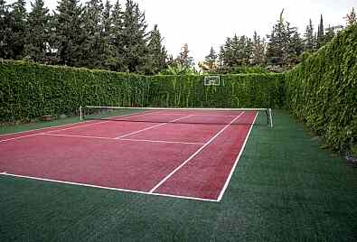 Tenis Kortu Suni Çim Uygulaması