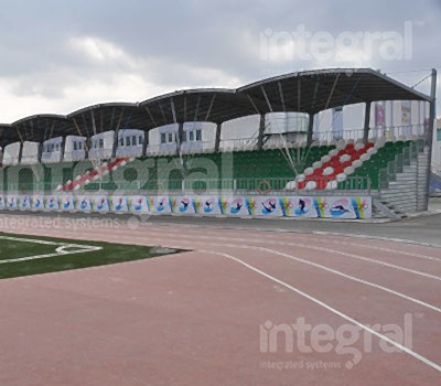 Kavisli Çelik Tribün